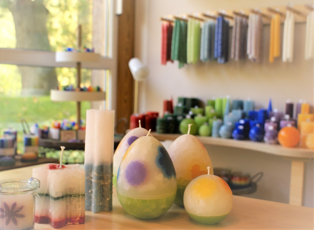 Kerzen gie&szlig;en und ziehen f&uuml;r jeden Anlass // &copy; Ferienpark Seehof