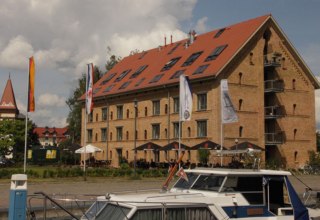 Hotel "Alter Kornspeicher" aan de haven van Neustrelitz // © Alter Kornspeicher Hotel "Alter Kornspeicher" aan de haven van Neustrelitz // © Alter Kornspeicher