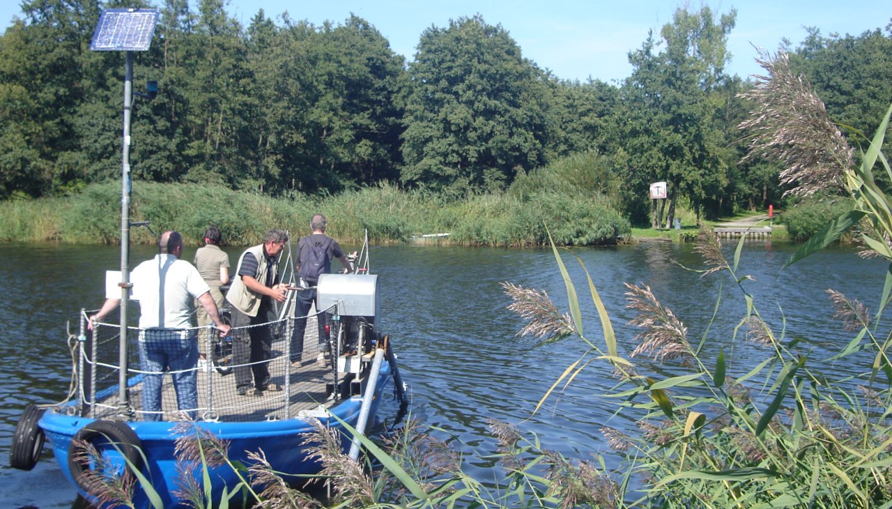 Fähre von Stolpe in Richtung Stolpmühl und Quilow, © Tourismusverband Vorpommern e.V. Fähre von Stolpe in Richtung Stolpmühl und Quilow, © Tourismusverband Vorpommern e.V.