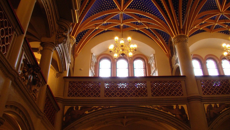 Slotkerk Schwerin Detail van de ramen, &copy; Tourismusverband Mecklenburg-Schwerin