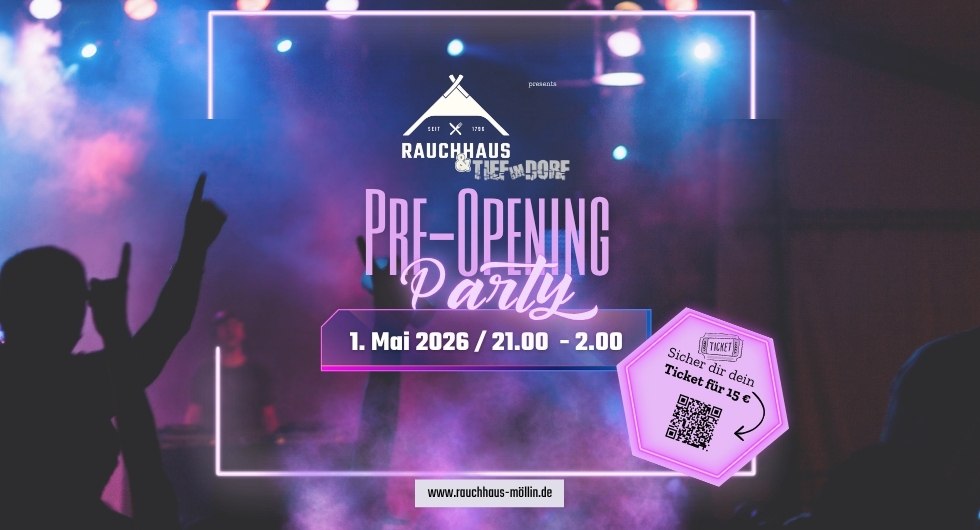 Pre-openingsfeest in het Rauchhaus M&ouml;llin // &copy; Rauchhaus M&ouml;llin