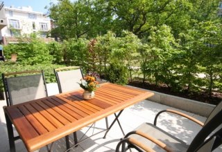 Ferienwohnung mit Terrasse // &copy; InterDomizil
