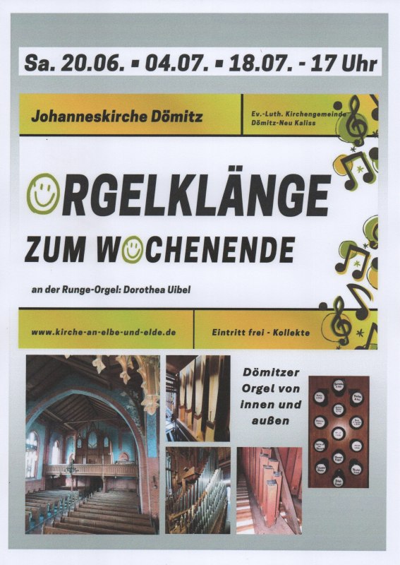 Dömitzer Orgel von innen und außen // © Dorothea Uibel / André Blasche Dömitzer Orgel von innen und außen // © Dorothea Uibel / André Blasche