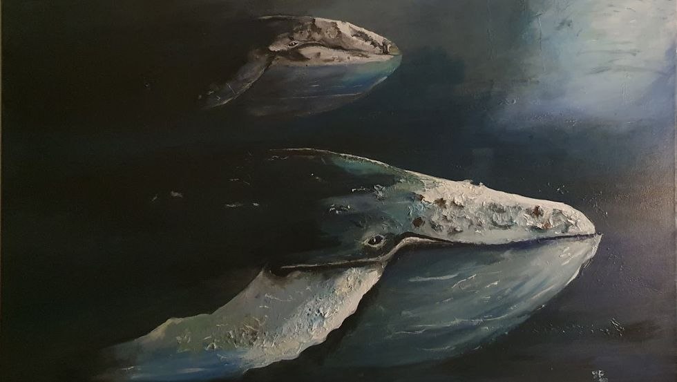 Vertrauen Acryl auf Leinwand, &copy; Ingo Fuhrmann