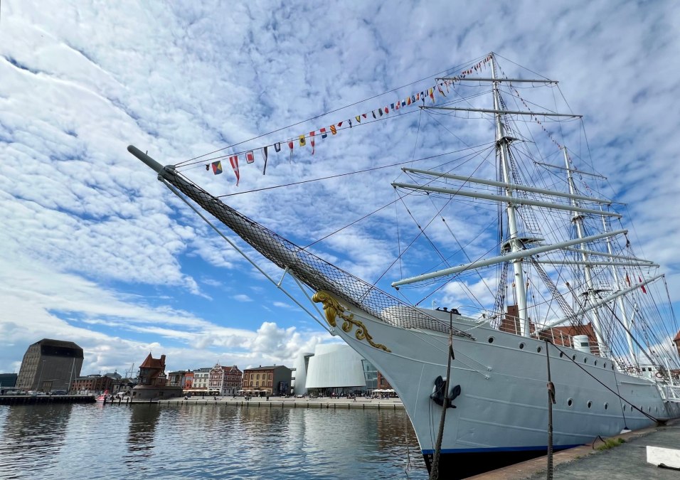 Gorch Fock I, &copy; HANSESTADT Stralsund l Pressestelle