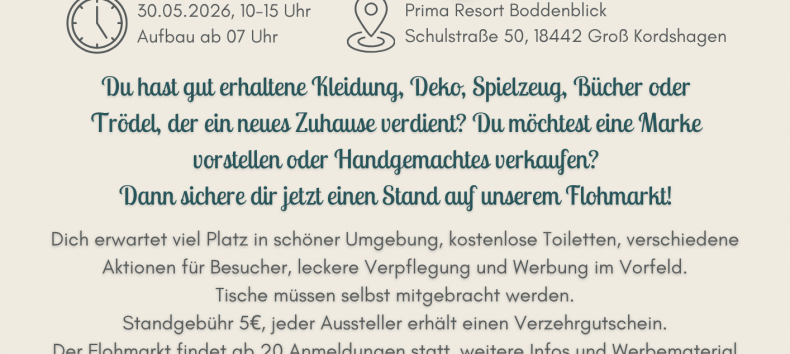 Flyer // &copy; Prima Resort Boddenblick
