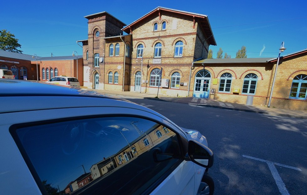 Bahnhof Bergen, © Tourismuszentrale Rügen Bahnhof Bergen, © Tourismuszentrale Rügen