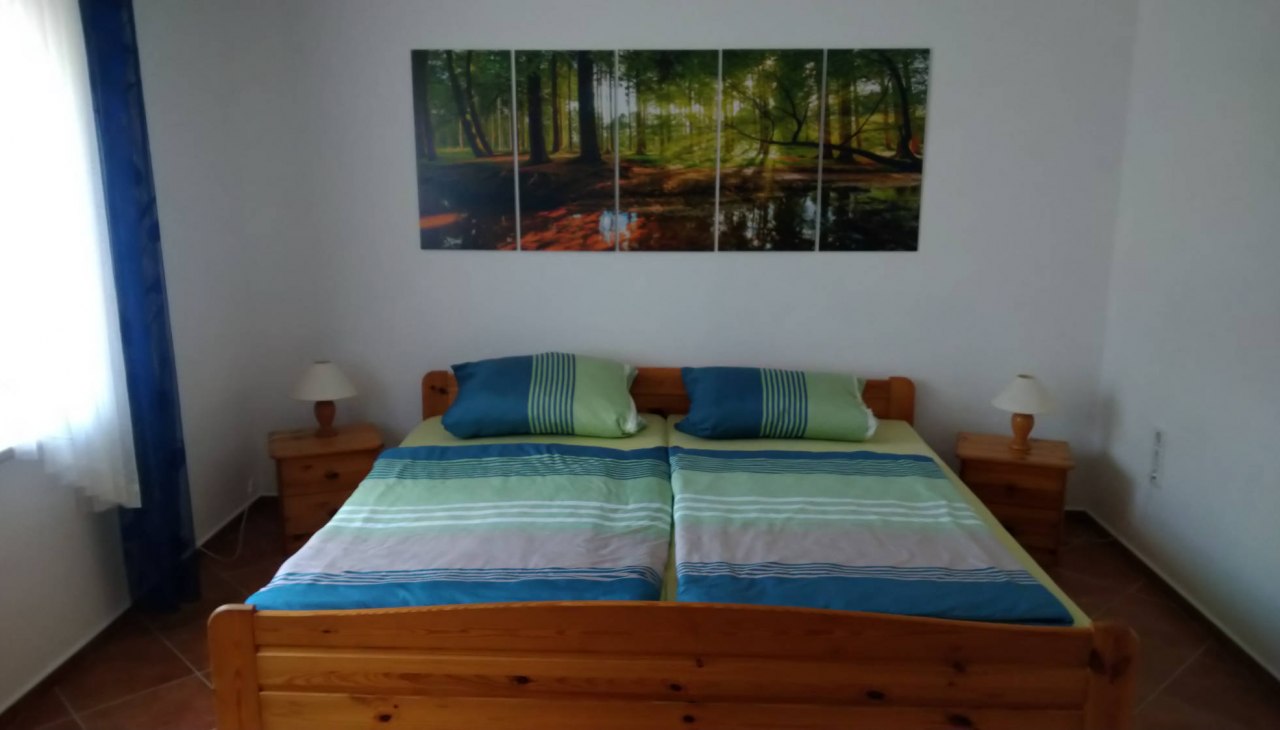 Innenaufnahme Schlafbereich (Doppelbett), &copy; Mario B&uuml;nger