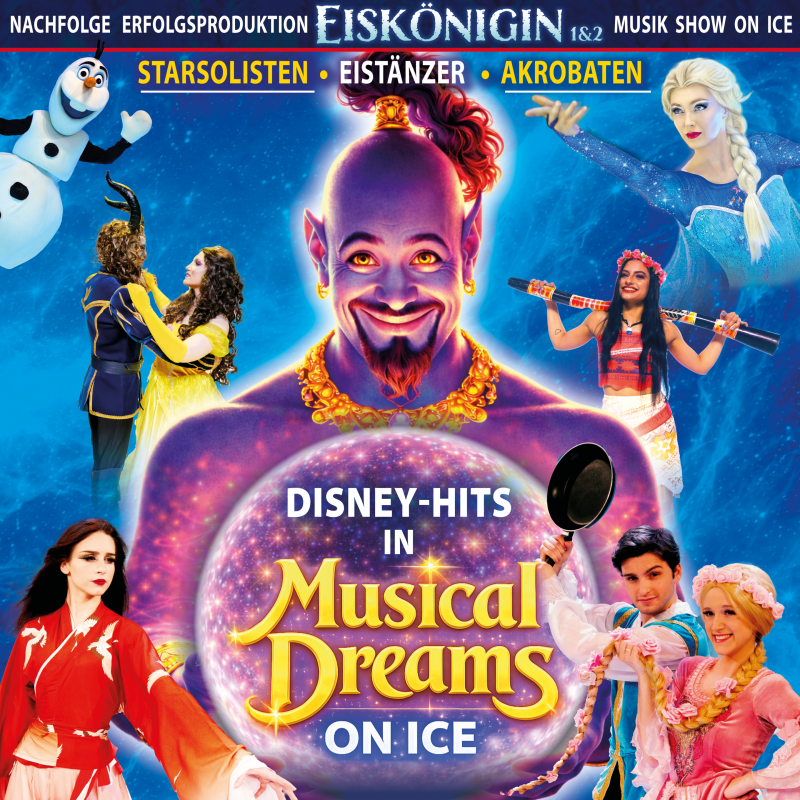 © Disney-Hits in Musical Dreams on Ice © Disney-Hits in Musical Dreams on Ice