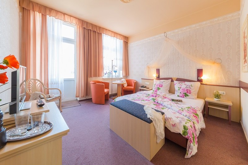 Balkonzimmer im Pension Katy/Haus Troja // © Pension Katy/Haus Troja Balkonzimmer im Pension Katy/Haus Troja // © Pension Katy/Haus Troja