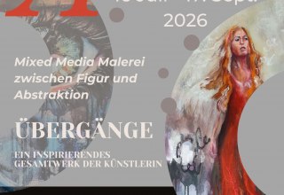 Plakat Ausstellung Marion K&ouml;rner 2026 // &copy; Die Scheune Bollewick