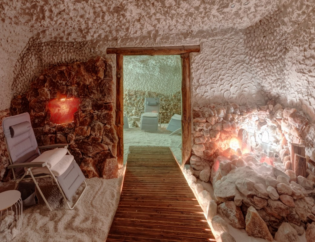 Salzgrotte // © Salzheilstollen "Salz der Erde" Salzgrotte // © Salzheilstollen "Salz der Erde"