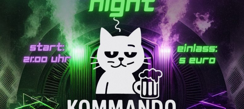 Techno Night mit Kommandokater // &copy; cRAVE Kulturhaus