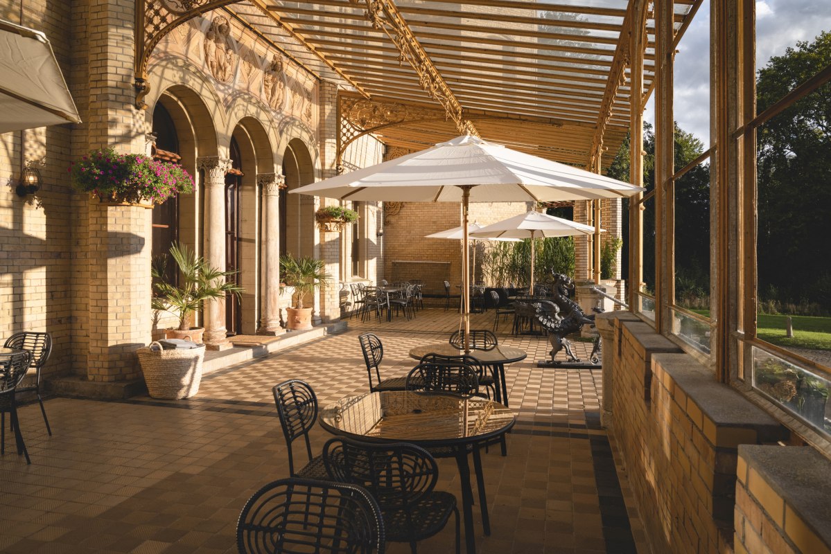 Sonniger Wintergarten // &copy; Schloss Neetzow