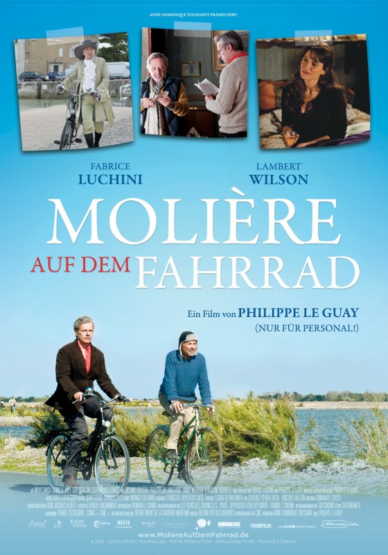 Cover der DVD - zwei Radfahrer vor gr&uuml;nen B&uuml;schen und blauem Himmel, Wasser im Hintergrund, &copy; filmfriend