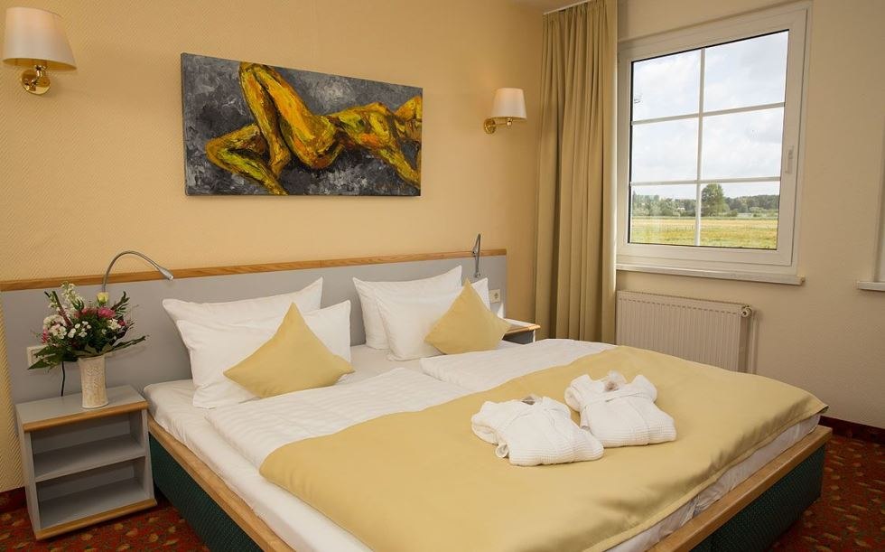 Doppelzimmer // © Hotel am Müritz-Nationalpark Doppelzimmer // © Hotel am Müritz-Nationalpark