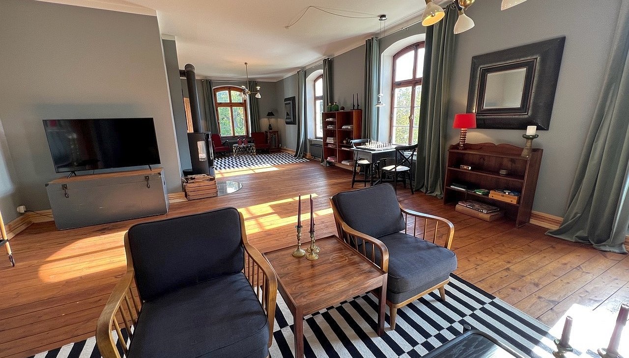 Viel Freiraum im gro&szlig;en Appartement, &copy; Gutshaus Klein Kussewitz