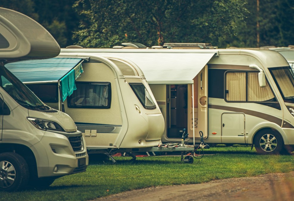 Caravanstellplatz, © AdobeStock - Tomasz Zajda
