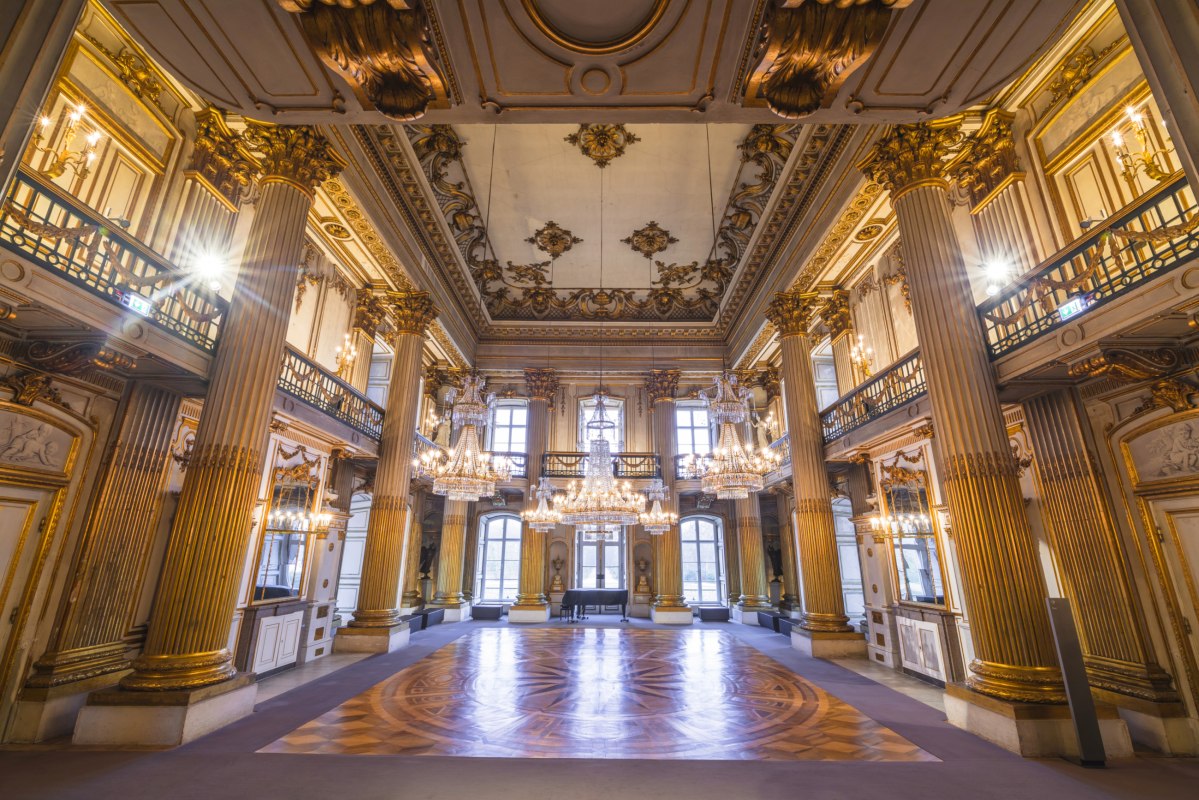 Beeindruckender Empfang im Schloss Ludwigslust // © SSGK MV / Timm Allrich Beeindruckender Empfang im Schloss Ludwigslust // © SSGK MV / Timm Allrich