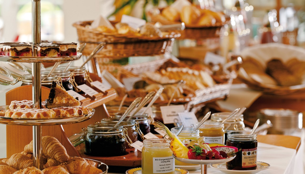 Frühstücksbuffet, © Kleine Strandburg Zinnowitz Frühstücksbuffet, © Kleine Strandburg Zinnowitz