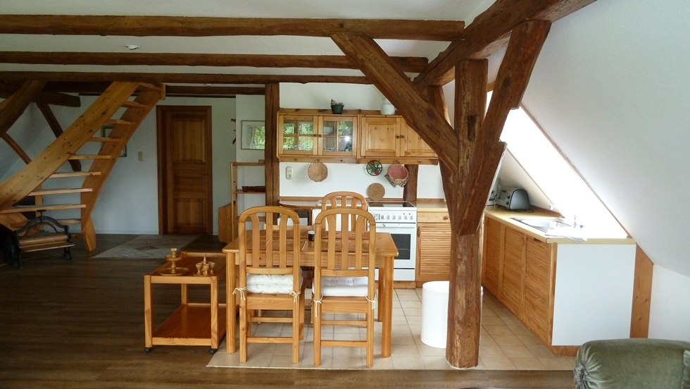 Gemütliche Küche in unserer Ferienwohnung // © Zacharias Gemütliche Küche in unserer Ferienwohnung // © Zacharias