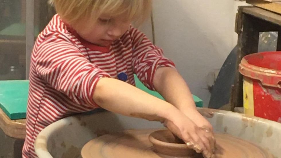 Versuche an der T&ouml;pferscheibe, &copy; Gregorowius