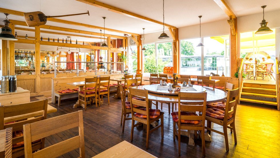 De gezellige Braustube in de brouwerij van Waren (M&uuml;ritz) // &copy; Reschke Gastronomie GmbH