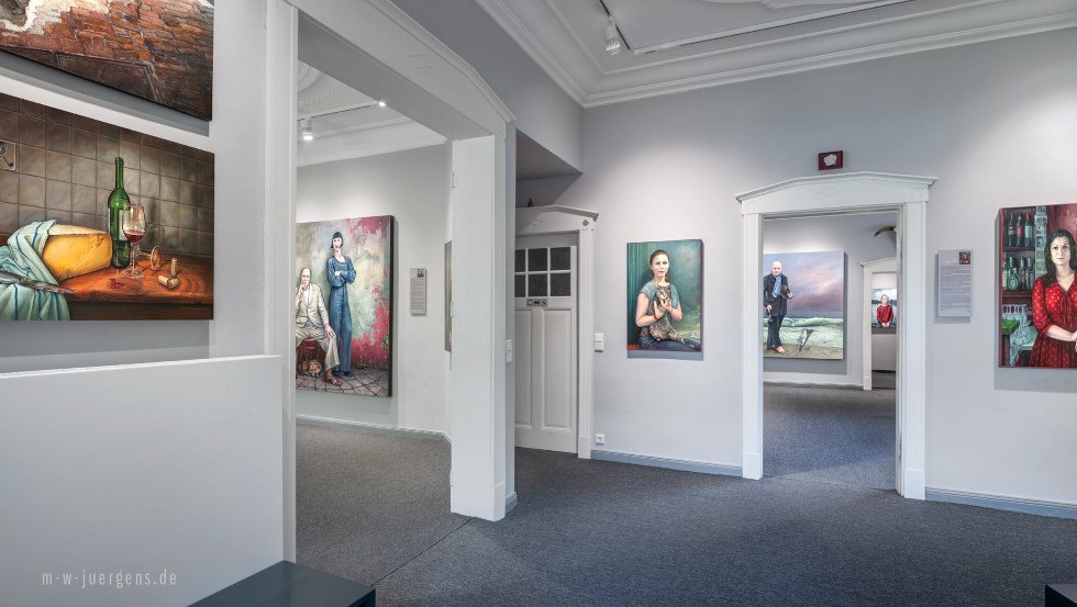 Blick in die Atelier-Galerie J&uuml;rgens, &copy; Manfred W. J&uuml;rgens