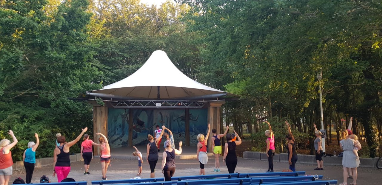 Zumba&reg; met Bettina Herrmann | Graal-M&uuml;ritz // &copy; Bettina Herrmann