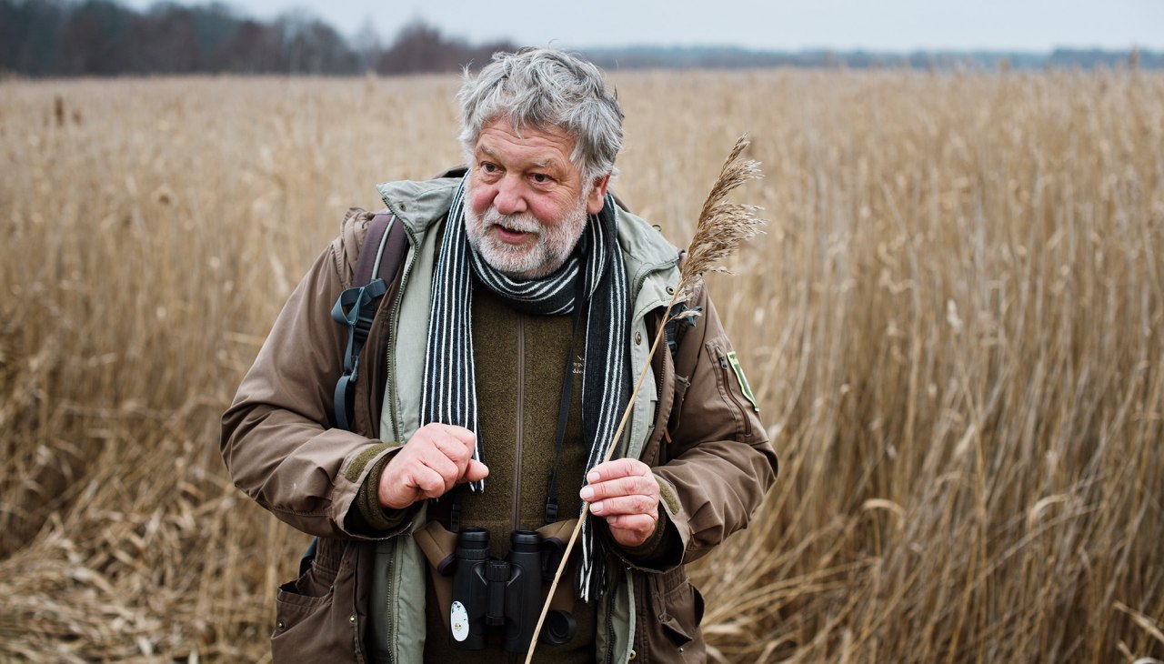 Winterliche Boddenlandschaft mit Lutz Storm, © Nationalparkamt Vorpommern