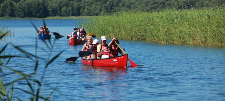 Kanutour auf dem "Amazonas des Nordens" ab Segelbasis Salem // &copy; SeenLandAgentour GmbH