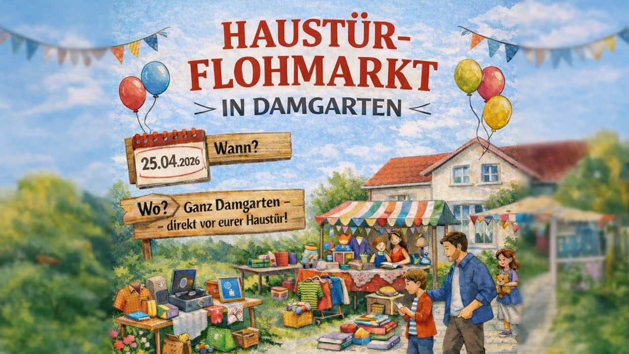 Haust&uuml;rflohmarkt Damgarten Quer, &copy; Kristina Born