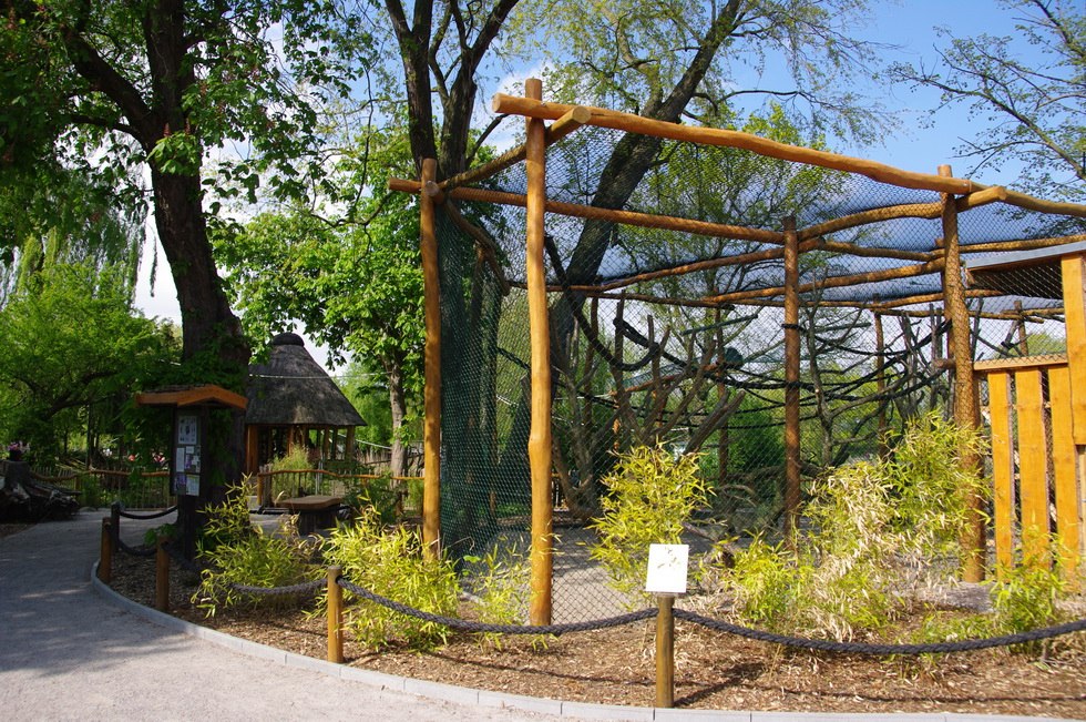 Neue Kapuzineraffenanlage mit Freigehege, © Birgit Schulz Neue Kapuzineraffenanlage mit Freigehege, © Birgit Schulz