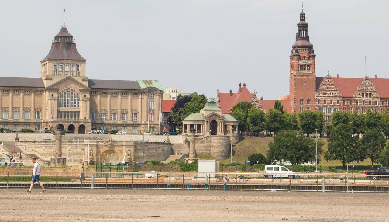 Stettiner Hakenterrasse, © Pomorze Zachodnie Stettiner Hakenterrasse, © Pomorze Zachodnie