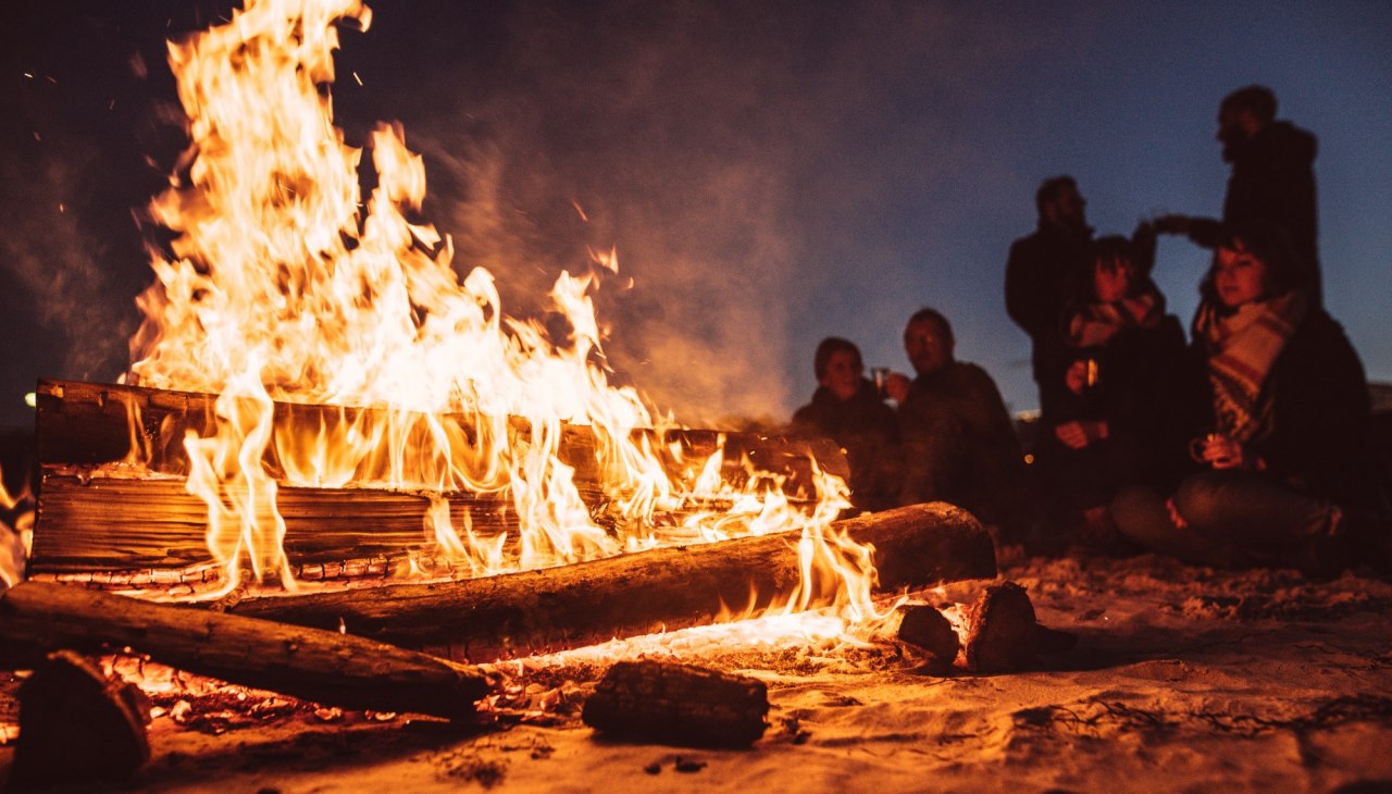 Binzer Osterfeuermeile, &copy; Binzer Bucht Tourismus