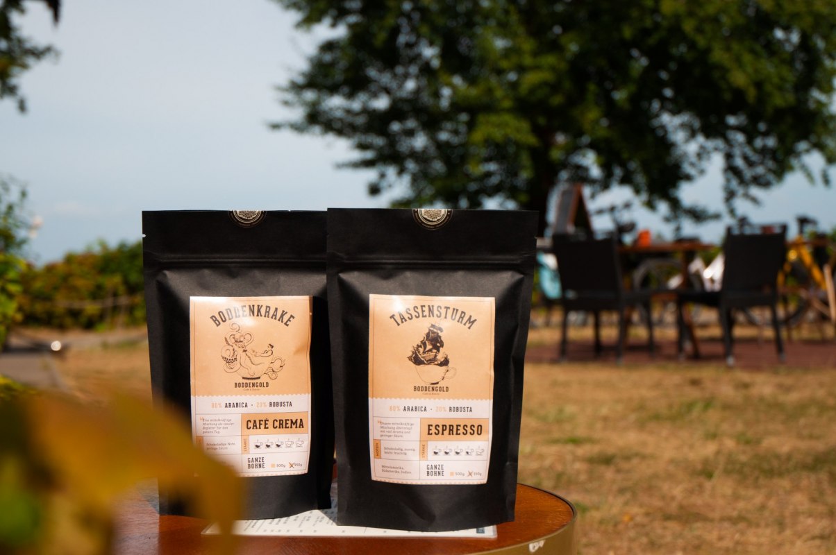 Koffiespecialiteiten ook om mee te nemen // &copy; BODDENGOLD