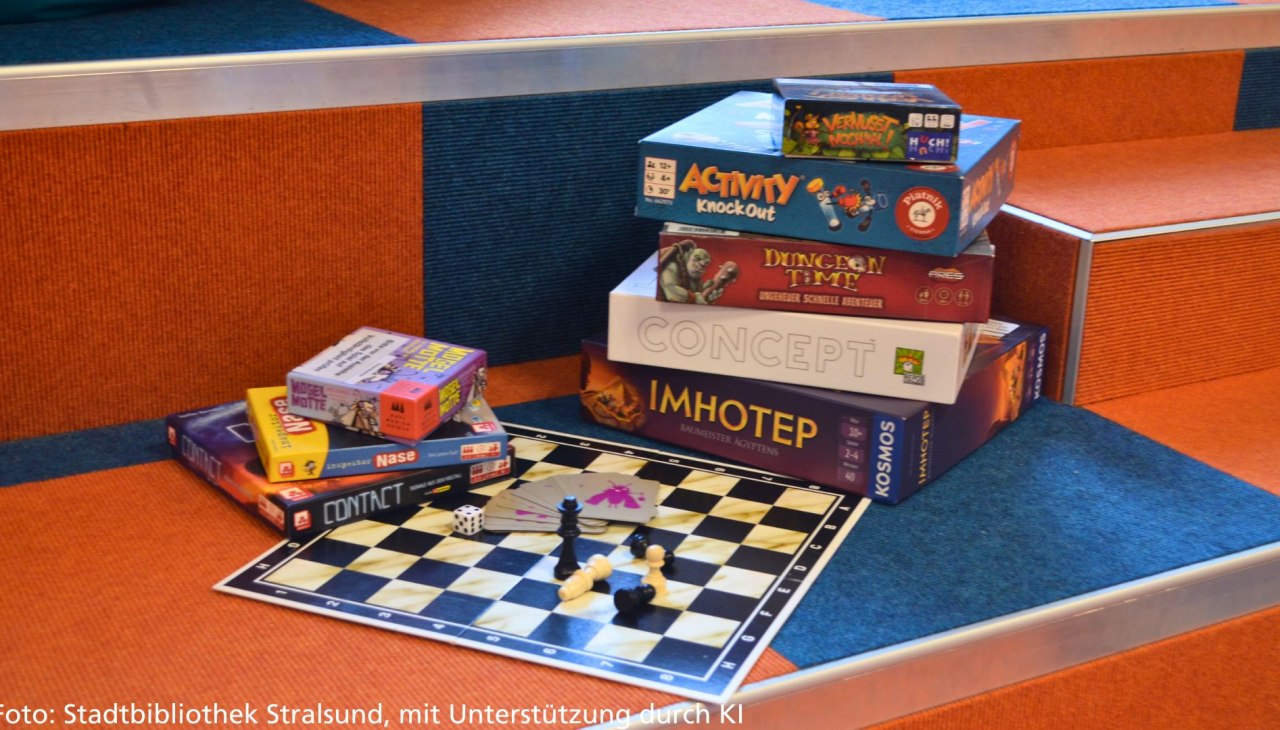 Banner evenementpagina groot, &copy; Stadtbibliothek Stralsund