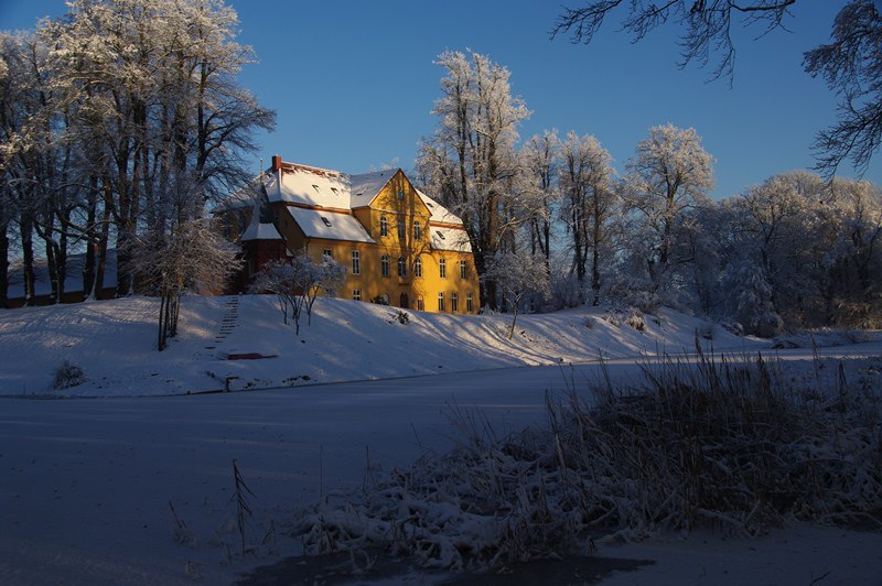 Winter im Park, &copy; Schloss L&uuml;hburg
