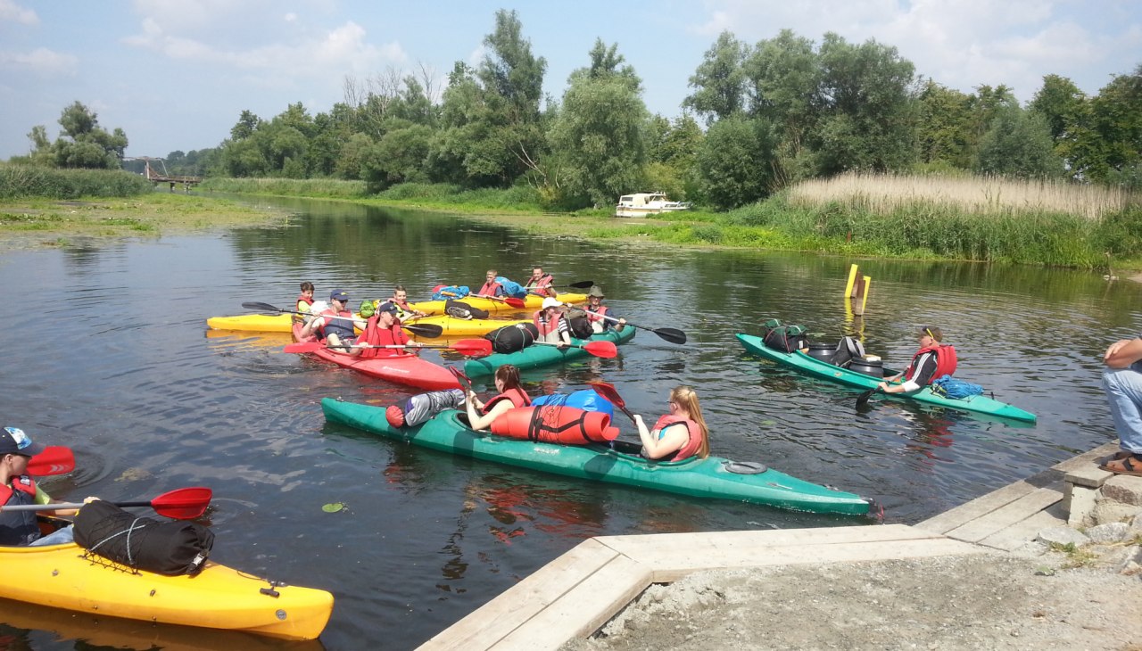 Kanutour, © Jugendgästehaus "Graureiher"