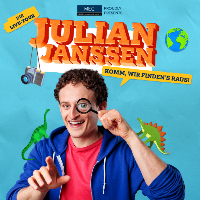 Mis de kans niet om erbij te zijn als JULIAN JANSSEN op tournee gaat vanaf 29 november 2025!, © MEG Mis de kans niet om erbij te zijn als JULIAN JANSSEN op tournee gaat vanaf 29 november 2025!, © MEG