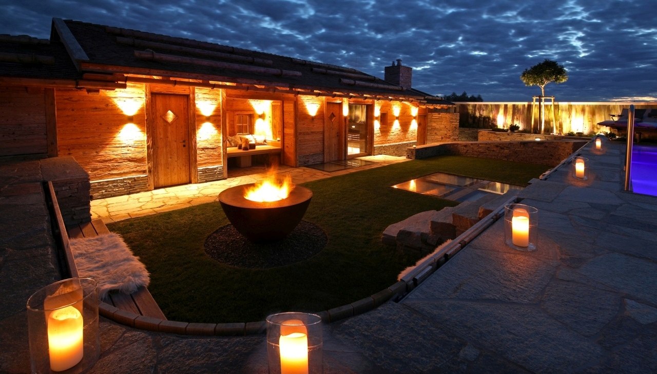 Terrasse in Abendstimmung, &copy; Fotostudio Hagedorn