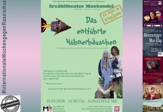 #Rassismuswoche2026 - Das entf&uuml;hrte H&uuml;hnerh&auml;uschen, &copy; Oliver Kube / KULTURSamkeit Stralsund e.V.