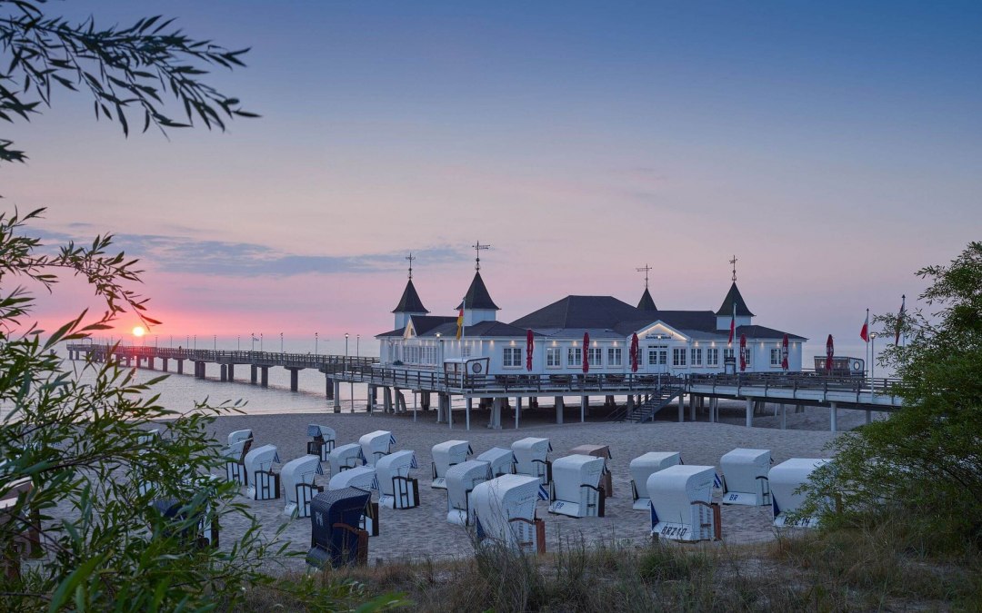 Pier in de badplaats Ahlbeck // &copy; TMV/Grundner