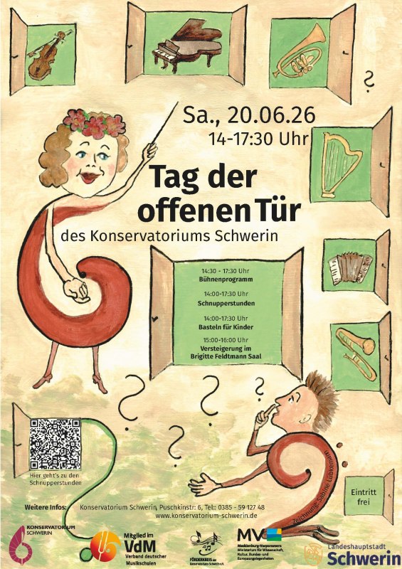 Tag der offenen T&uuml;r 2026 // &copy; LHS/Konservatorium Schwerin