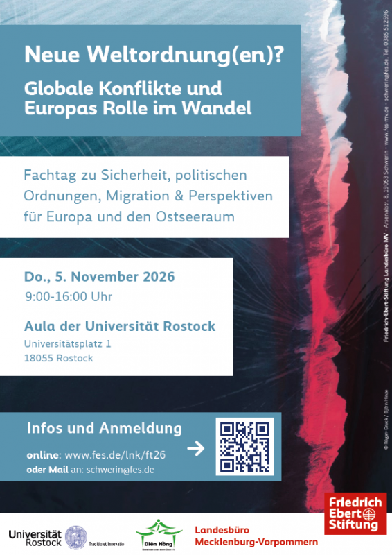 Zu sehen sind die Informationen zu dem Fachtag am 5.11. sowie ein QR-Code für die Anmeldung // © Friedrich-Ebert-Stiftung Zu sehen sind die Informationen zu dem Fachtag am 5.11. sowie ein QR-Code für die Anmeldung // © Friedrich-Ebert-Stiftung