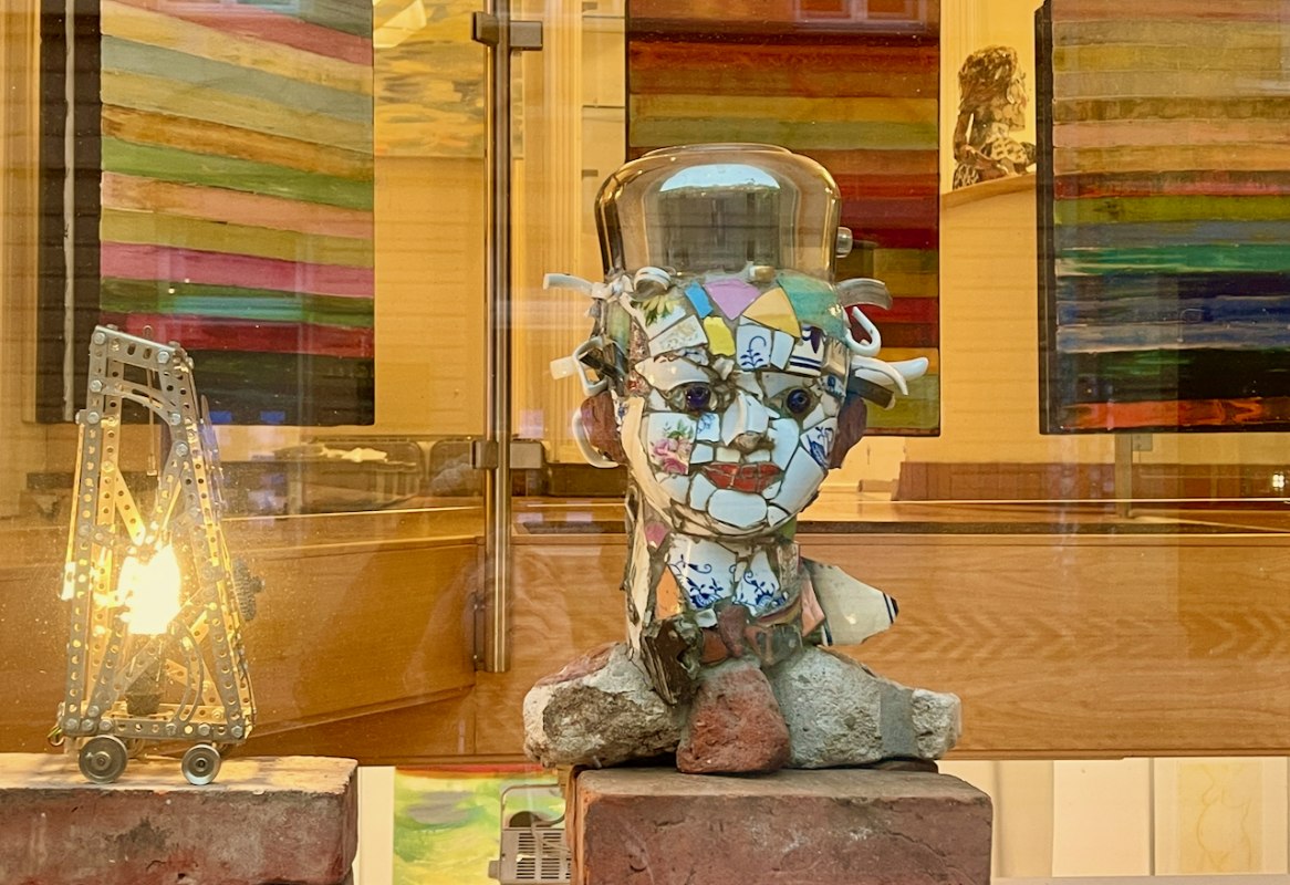 und Lichtobjekt Hanning Bruhn // &copy; Ute Laux