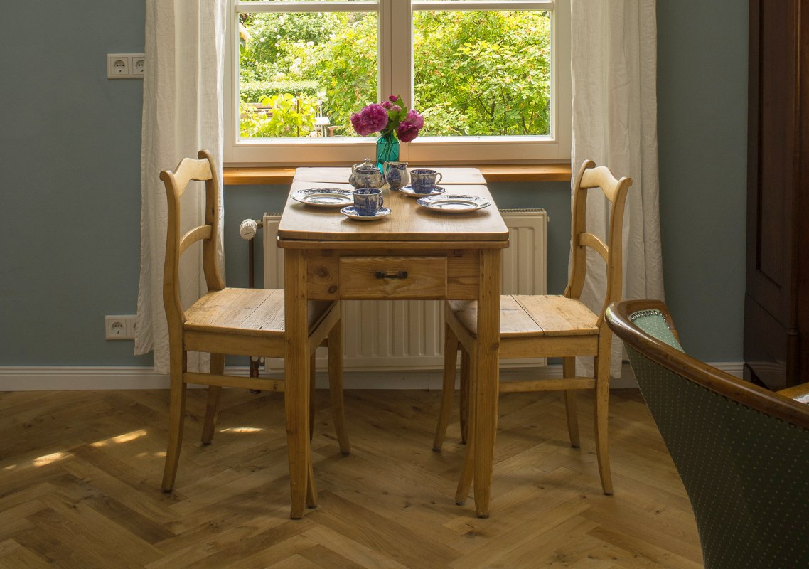 Gemütliche Ferienwohnung Cassetta im Gutshaus Altbauhof // © Gutshaus Altbauhof / Tim Kellner Gemütliche Ferienwohnung Cassetta im Gutshaus Altbauhof // © Gutshaus Altbauhof / Tim Kellner