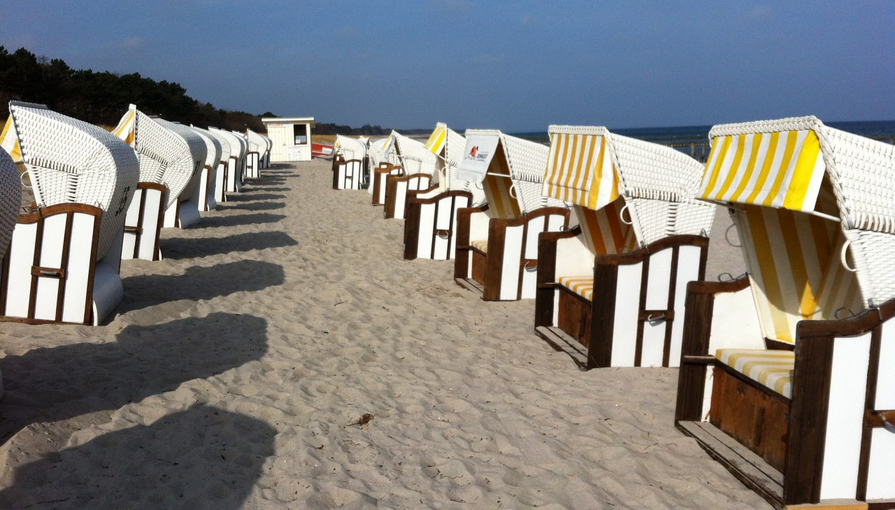 Strandkörbe Zingst, © TV FDZ Strandkörbe Zingst, © TV FDZ