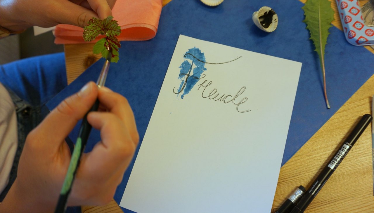 Kalligrafiekurs, © Kurverwaltung Ahrenshoop Kalligrafiekurs, © Kurverwaltung Ahrenshoop