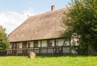 das denkmalgesch&uuml;tze Fachwerkhaus in Reddelich // &copy; Frank Burger
